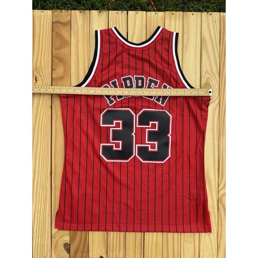 Mens Mitchell & Ness NBA Reload Swingman Jersey Bulls 1995 Scottie‎ Pippen Large